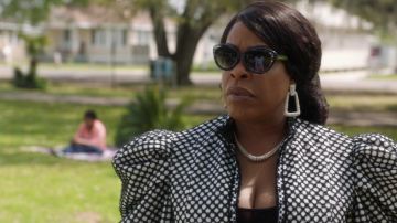 Juicy Couture Sunglasses In Black worn by Desna Simms (Niecy Nash) as seen in Claws TV show wardrobe (Season 4 Episode 5)