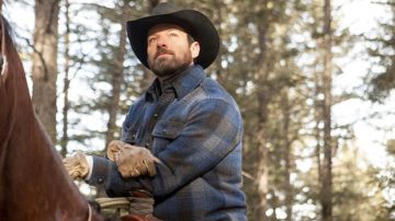 Plaid flannel Coat Jacket worn by Ryan (Ian Bohen) as seen in Yellowstone TV show (Season 1 Episode 7)