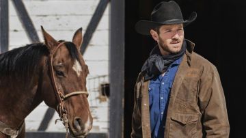 Brown Leather Jacket worn by Ryan (Ian Bohen) as seen in Yellowstone TV show outfits (Season 3 Episode 9)