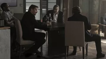 Suede Black Shoes worn by Terry Donovan (Eddie Marsan) as seen in Ray Donovan: The Movie Outfits