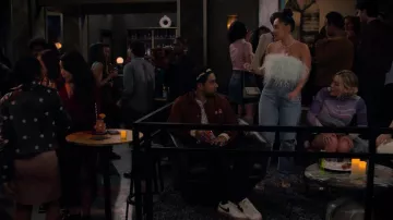 Nike sneakers worn by Sid (Suraj Sharma) as seen in How I Met Your Father TV show outfits (Season 1 Episode 2)
