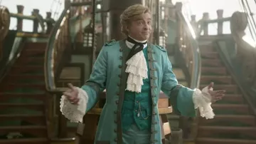 Green Costume Cosplay worn by Stede Bonnet (Rhys Darby) as seen in Our Flag Means Death TV series wardrobe (Season 1)