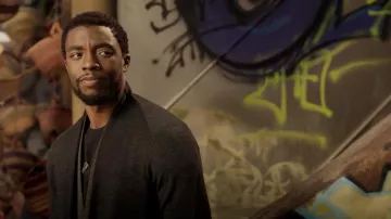 Coat worn by T'Challa (Chadwick Boseman) in Black Panther movie wardrobe