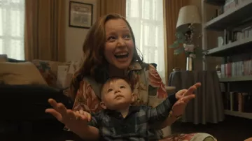 Floral Printed Dress worn by Dorothy Turner (Lauren Ambrose) as seen in Servant TV show outfits (Season 3 Episode 2)