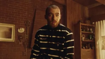 Polo Ralph Lauren 1967 Polo rayé porté par Fezco (Angus Cloud) comme on le voit dans l'Euphorie (S02E03)