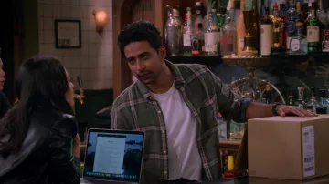 Plaid shirt worn by Sid (Suraj Sharma) as seen in How I Met Your Father Outfits (Season 1 Episode 3)