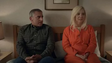 Plaid shirt worn by General Mark R. Naird (Steve Carell) as seen in Space Force TV series wardrobe (Season 1 Episode 8)