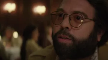 Eyeglasses worn by Francis Ford Coppola (Dan Fogler) as seen in The Offer TV show outfits (Season 1)