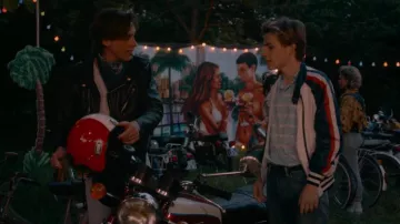 Track jacket worn by Alexis (Félix Lefebvre) as seen in Summer of 85 movie wardrobe