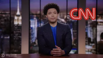 Costume Blazer Veste portée par Trevor Noah comme on le voit dans L'Exposition Quotidienne avec Trevor Noah le 2 février 2022