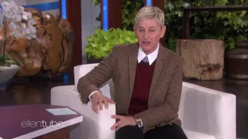 Gold Watch worn by Ellen DeGeneres as seen in The Ellen DeGeneres Show on February 3rd, 2022