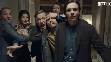 Green Dial Watch worn by Paolo Ferrari (Filippo Timi) as seen in The Invisible Thread movie outfits / Il filo invisibile