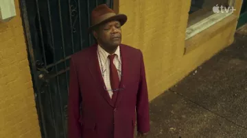 Burgundy Hat worn by Ptolemy Grey (Samuel L. Jackson) as seen in The Last Days of Ptolemy Grey TV show wardrobe (Season 1)