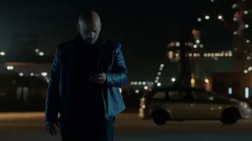 The leather jacket worn by Thomas (Franck Gastambide) in the film Without respite / Restless