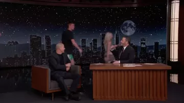 Les chaussures noires portées par Channing Tatum comme on le voit dans Jimmy Kimmel Live! Emission télévisée du 8 février 2022