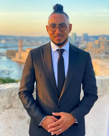 Les lunettes de vue portées par Dimitri Payet sur son compte Instagram @payetdimitri27