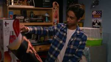 Plaid Shirt worn by Young Sid (Nis­chal Nara) as seen in How I Met Your Father TV series (S01E05)
