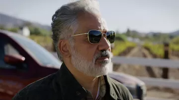 Aviator sunglasses worn by Joe Sandoval (John Ortiz) as seen in Promised Land TV series wardrobe (Season 1 Episode 2)