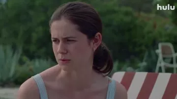 Earrings worn by Frances (Alison Oliver) as seen in Conversations with Friends TV series outfits (Season 1)