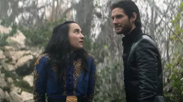 Leather cosplay costume worn by General Kirigan (Ben Barnes) as seen in Shadow and Bone TV series wardrobe (Season 1 Episode 4)