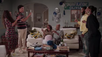 Zapatillas Nike usadas por Andre Johnson, Jr. (Marcus Scribner) como se ve en el programa de televisión negro (Temporada 8 Episodio 6)