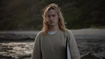 Sweater worn by Nitram (Caleb Landry Jones) as seen in Nitram movie