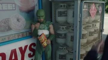 Green Costume Cosplay worn by Judomaster (Nhut Le) as seen in Peacemaker TV show wardrobe (Season 1 Episode 7)