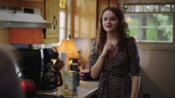 Printed Dress worn by Tessa (Joey King) as seen in The In Between movie wardrobe