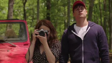 Blue Hoodies worn by Skylar (Kyle Allen) as seen in The In Between movie wardrobe
