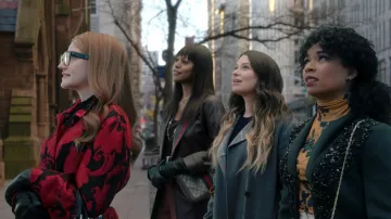 Gucci Sac à main porté par Kacy Duke (Laverne Cox) comme on le voit dans Inventing Anna série TV armoire (S01E05)