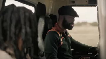 Gorra de sombrero de los años 70 usada por Frank (Común) como se ve en el vestuario de la película Alice