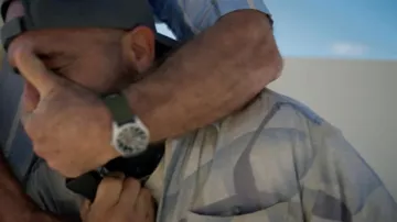 Olive Green Field Watch worn by Stark (mel Gibson) as seen in Panama movie outfits