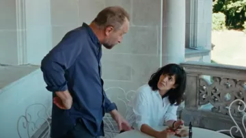 La chemise blanche portée par Jeanne (Mélanie Doutey) dans le film Inexorable