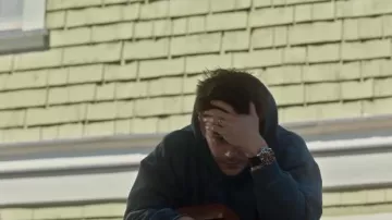 Watch worn by Dan (Grant Gustin) as seen in Rescued by Ruby movie 