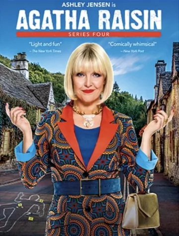 Deer (Buck) Necklace worn by Agatha Raisin (Ashley Jensen) in Agatha Raisin Series Four promo cover