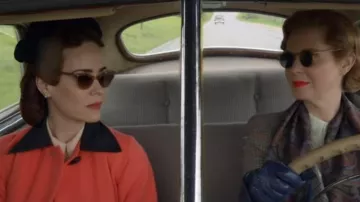 Sunglasses worn by Gwendolyn Briggs (Cynthia Nixon) as seen in Ratched TV show (Season 1 Episode 2)