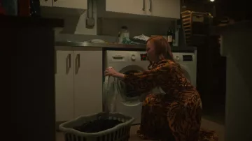 Printed Dress worn by Dorothy Turner (Lauren Ambrose) as seen in Servant TV series (S03E06)