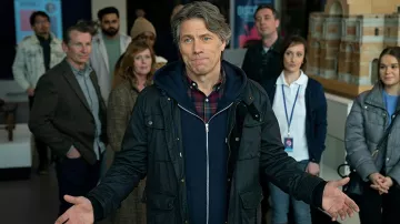 Coat jacket worn by Dan Lewis (John Bishop) as seen in Doctor Who Wardrobe (S13E01)