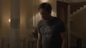 T-shirt imprimé porté par David Duchovny comme on le voit dans le film The Bubble
