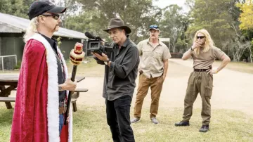 Brown hat worn by Rick Kirkham (William Fichtner) as seen in Joe vs Carole TV series outfits (Season 1 Episode 5)