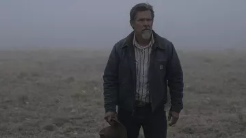 Carhartt jacket worn by Royal Abbott (Josh Brolin) as seen in Outer Range TV series outfits (Season 1)