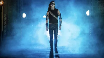 Pantalon en cuir porté par Hunter Sylvester (Adrian Greensmith) comme on le voit dans la garde-robe du film Metal Lords