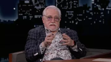 Lunettes transparentes portées par Brian Cox comme on le voit dans Jimmy Kimmel Live! sur mars 14, 2022