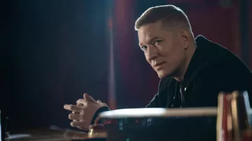 Zip Jacket worn by Tommy Egan (Joseph Sikora) as seen in Power Book IV: Force TV series (S01E01)