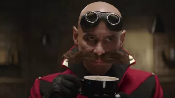 Goggles worn by Dr. Ivo Robotnik (Jim Carrey) as seen in Sonic the Hedgehog 2 movie wardrobe