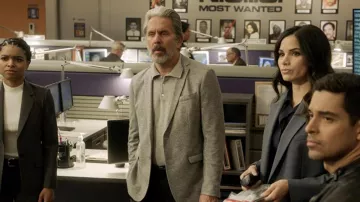 Grey Wool Blazer Jacket worn by Alden Parker (Gary Cole) as seen in NCIS TV series (Season 19 Episode 14)