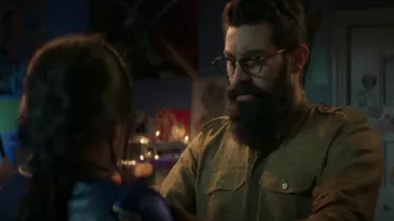 Camisa usada por Aamir (Saagar Shaikh) como se ve en los atuendos de la serie de televisión Ms. Marvel (Temporada 1)