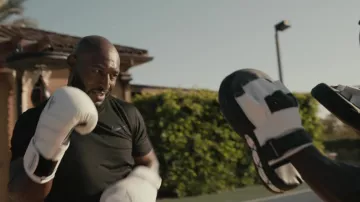 Nike Black Sports T-Shirt worn by Phillip Banks (Adrian Holmes) as seen in Bel-Air TV series outfits (Season 1 Episode 8)