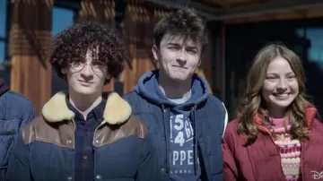 Sherpa Jacket worn by Timoté Rigault as seen in Parallels TV series (Season 1)