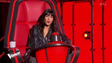 La robe pailletée portée par Nolwenn Leroy dans l'émission The Voice 2022